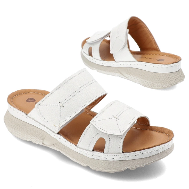 Šľapky Armodo - K984 Biały 444