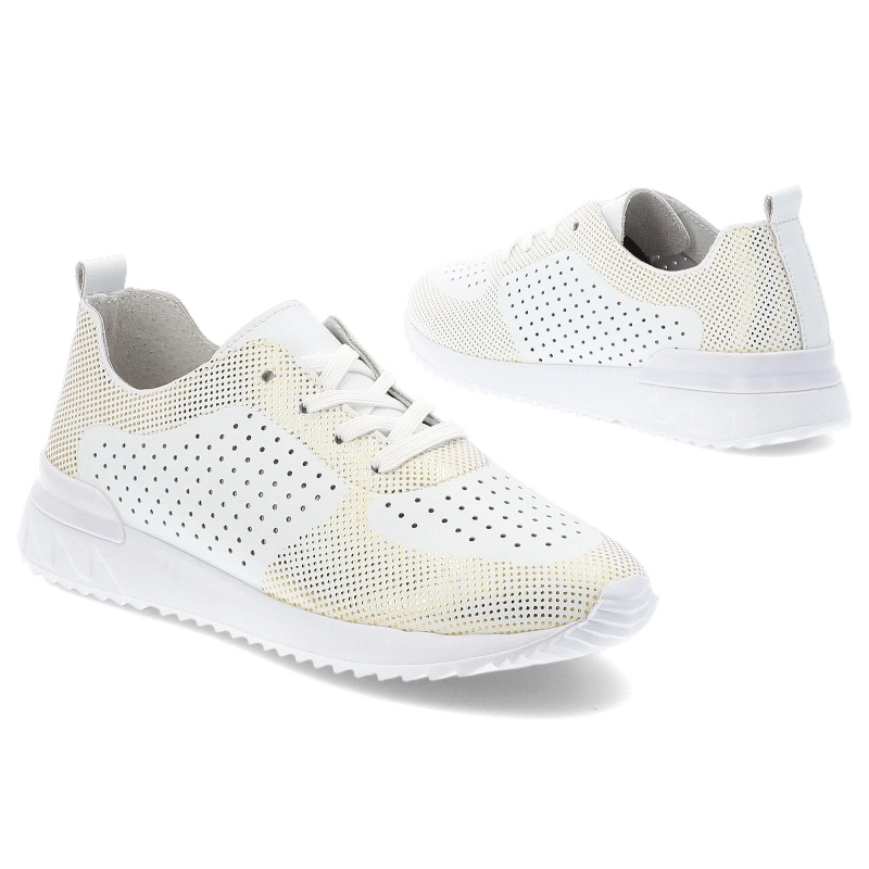 Tenisky ARTIKER - 56C1036 Biało/Złoty