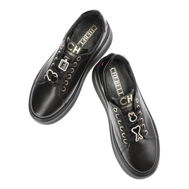 Tenisky Chebello - 4292_-002-240-PSK-S251 Czarny