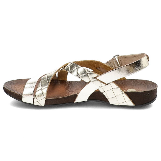 Sandále Armodo - 40032 Bf.Złoto+Bari Zł.