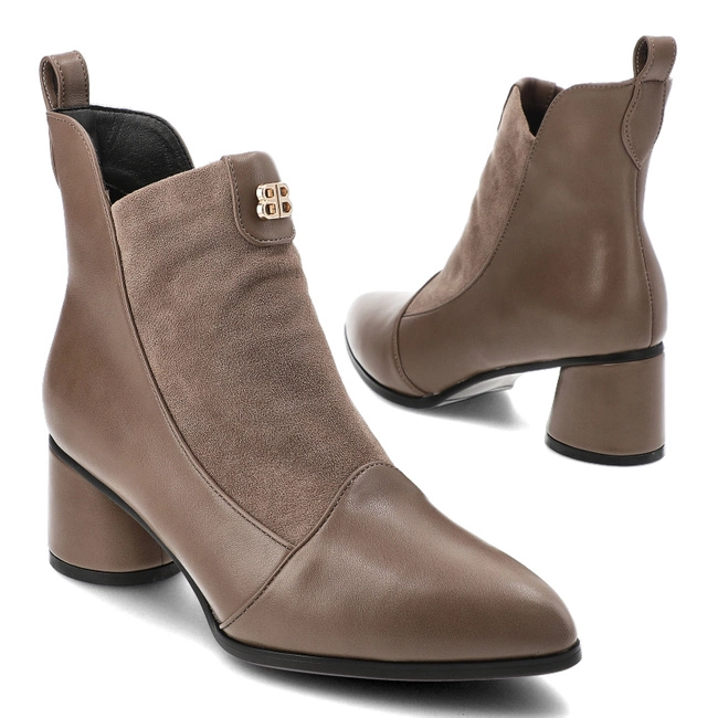 Členkové Topánky S.Barski - MR870-96 Beige