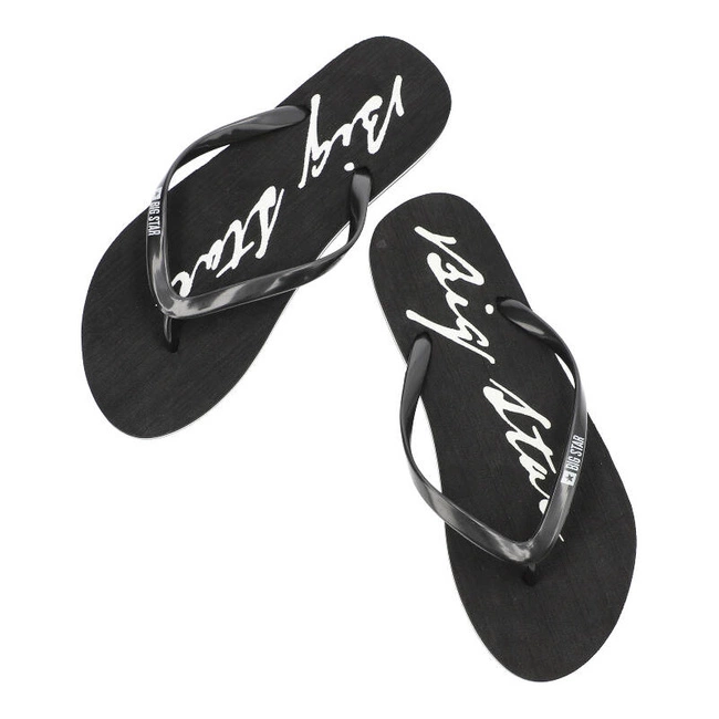 Šľapky Big Star - LL274761 Czarny