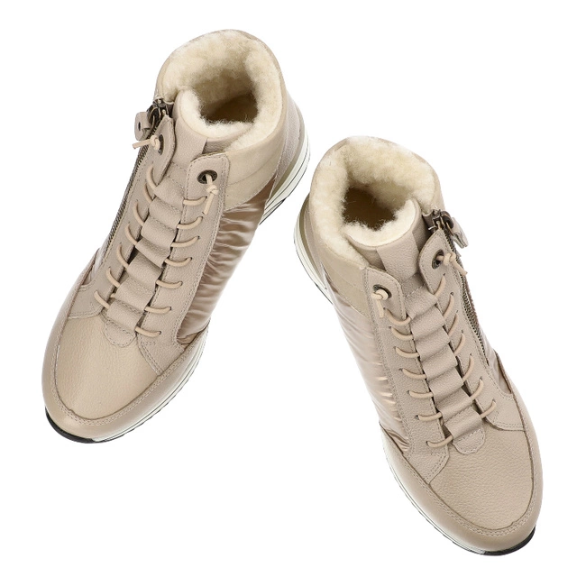 Členkové Topánky Remonte - D0T72-60 Beige Combination