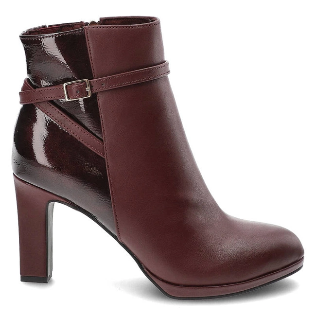 Členkové Topánky Marco Tozzi - 2-25311-41 550 Bordowe