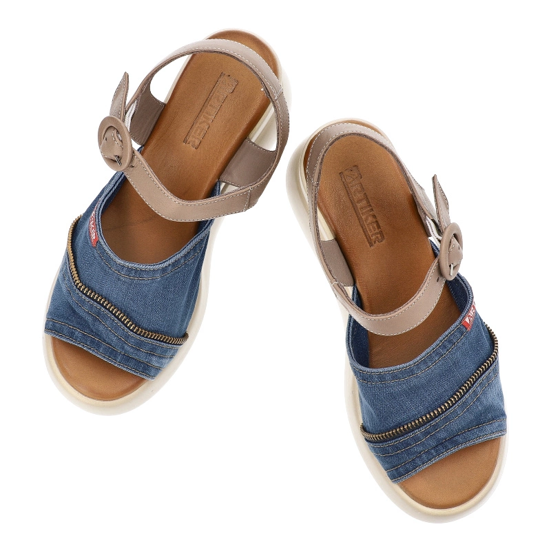 Sandále Artiker - 54C0208 Jeans/Stone
