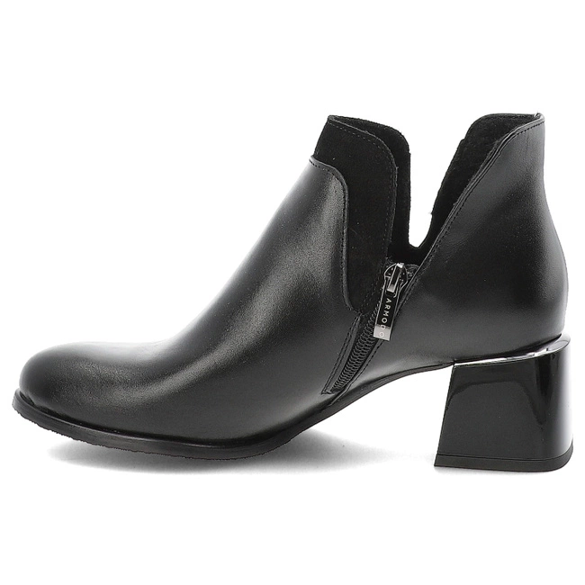 Členkové Topánky ARMODO - 60559 S.Czarny+W