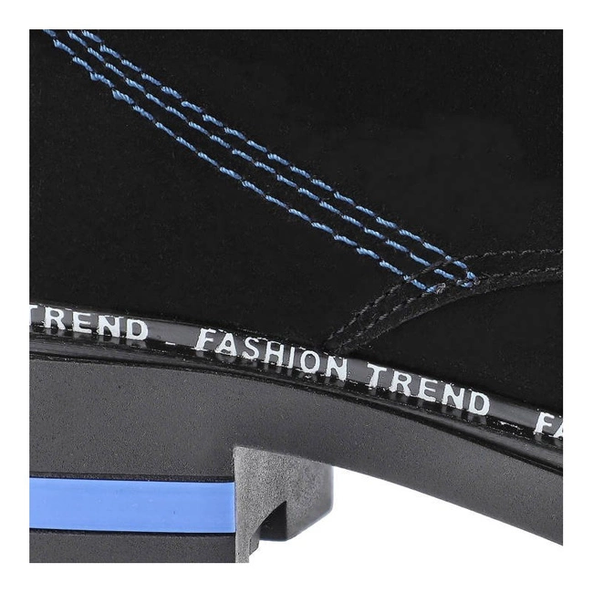 Členkové Topánky Lemar - 60271 W. Czarny + Niebieski