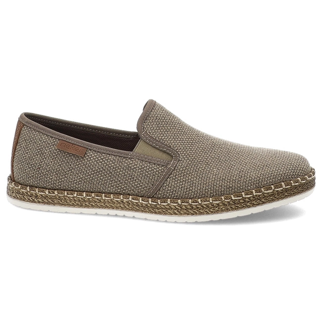 Espadrilky RIEKER - B5265-64 Beige