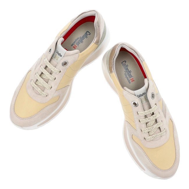 Tenisky CALLAGHAN - 61600 Pesca Marfil/Crema Grace