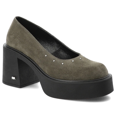 Poltopánky KARINO - 5648/026-P Zielony/Welur