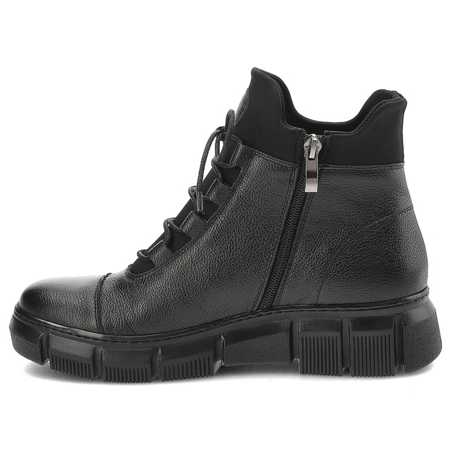 Šnúrovacie Členkové Topánky Armodo - 1519 Czarny 1269