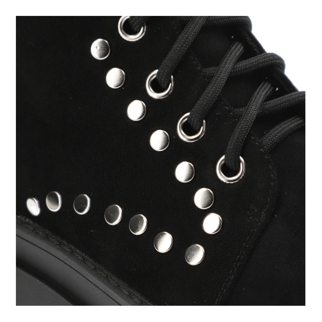 Čižmy S.Barski - MR880-065 Black