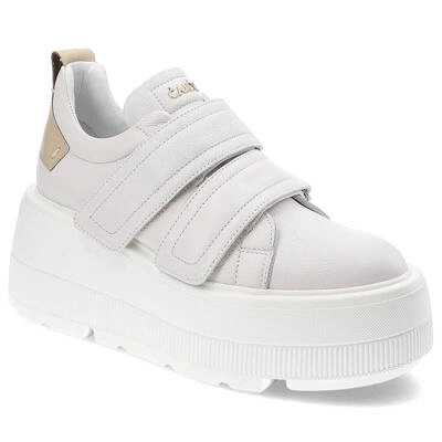 Tenisky Carinii - B9400_-I81-S30-000-G36 Biały/Beż