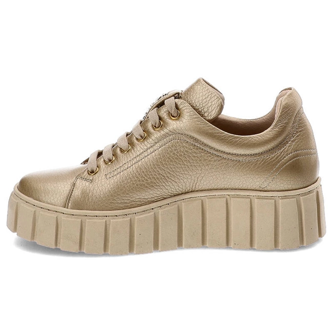 Tenisky Karino - 4189/074-P Złoty/Lico