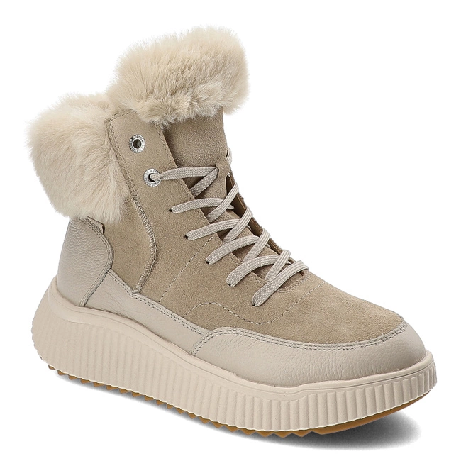 Členkové Topánky Rieker - W1773-62 Beige