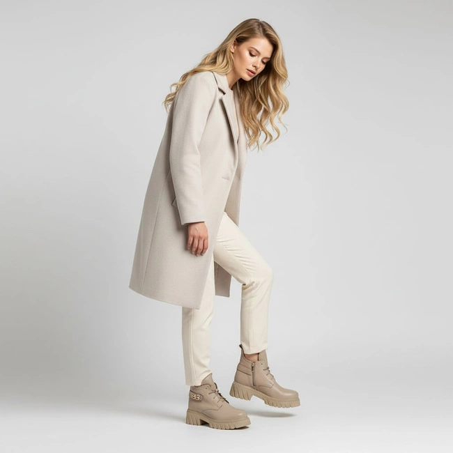 Členkové Topánky Armodo - 60483 V.Taupe+Zł.