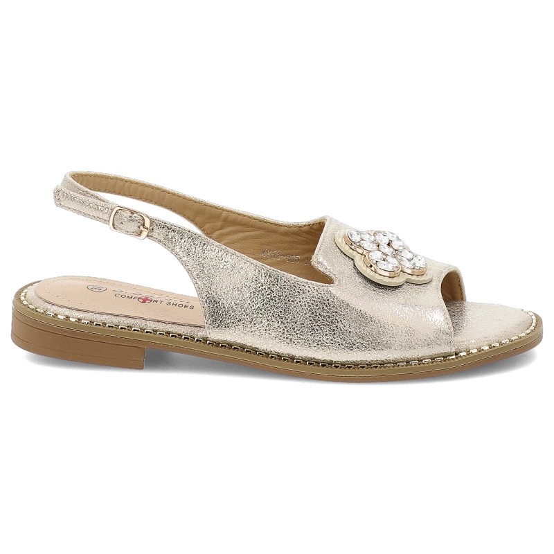 Sandále S.BARSKI - KV51-080 Lt.Gold