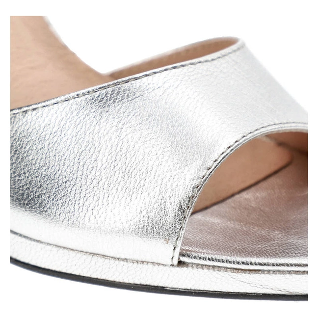 Sandále Libero - 1495 Srebrny 112