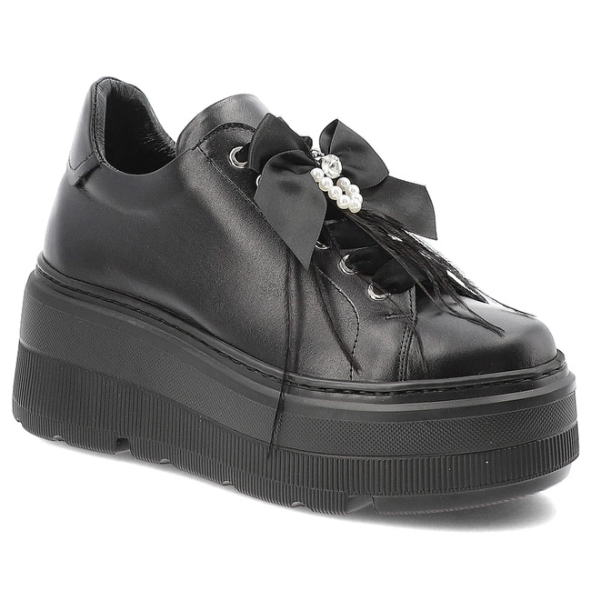 Tenisky KARINO - 5726/076-P Czarny/Lico