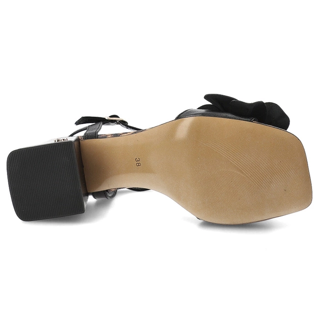 Sandále CHEBELLO - 4699_-002-066-PSK-S182 Czarny/Panterka