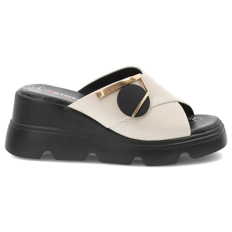 Šľapky ARTIKER - 56C1585 Beige