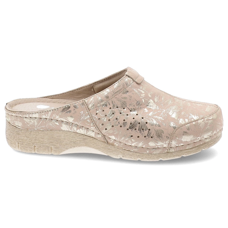 Šľapky ARMODO - 5-1401-024 Pigi Złote Kwiaty