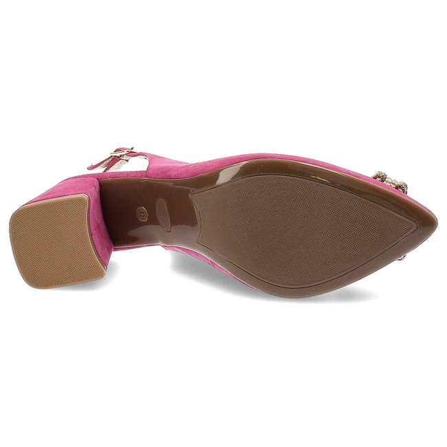 Sandále Armodo - 2498 Fuksja Welur