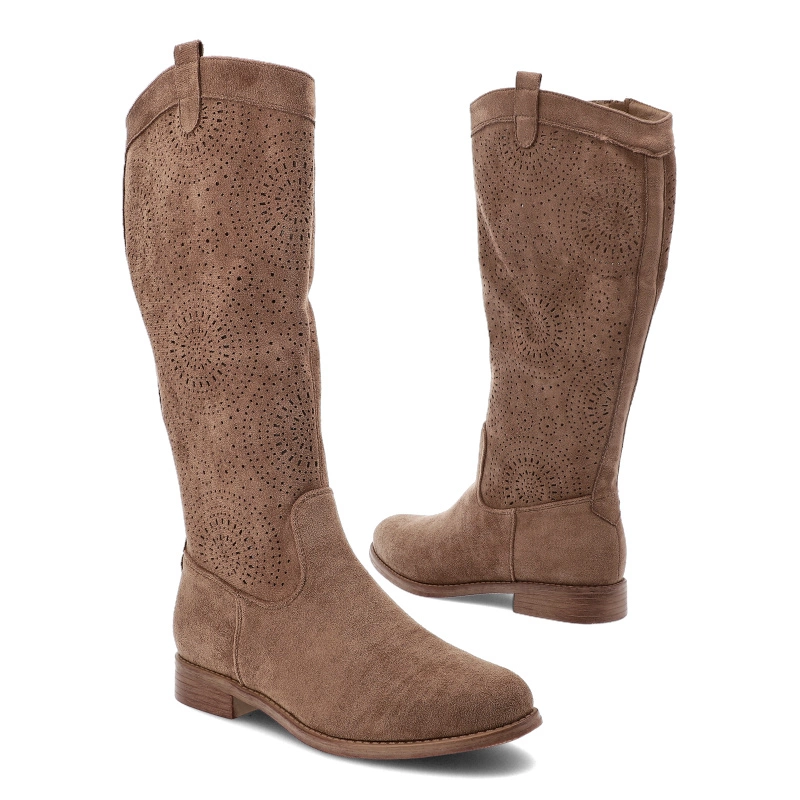 Čižmy S.BARSKI - HY51-860 Coffee