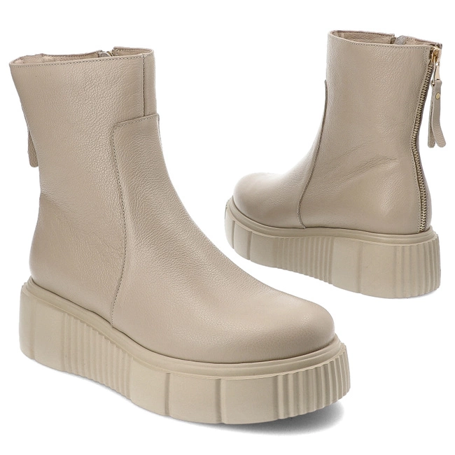 Členkové Topánky Armodo - 60369 V.Taupe