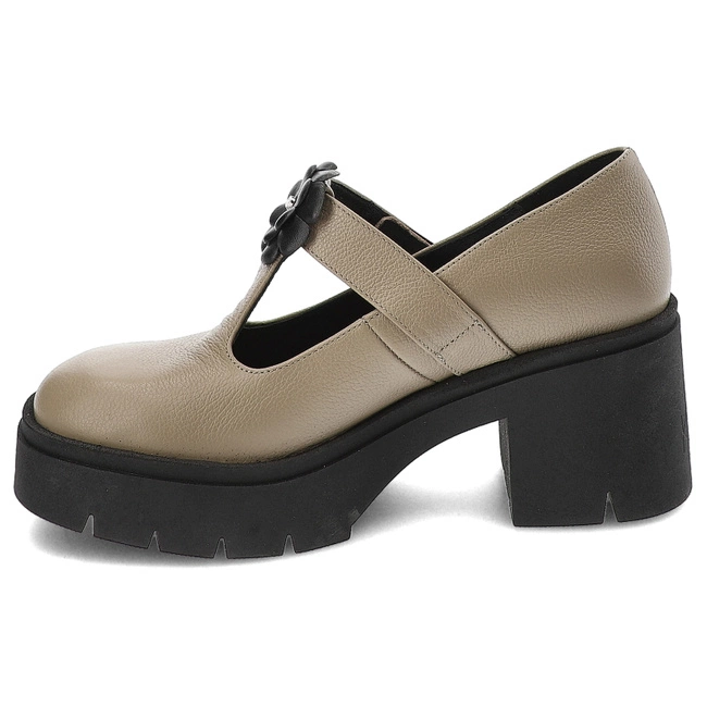 Poltopánky Karino - 5289/022-P Ciemny Beż/Lico