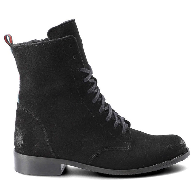 Členkové Topánky Pro-Moda - 2315 Czarny Welur 028