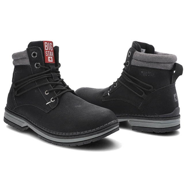 Turistické Topánky Big Star - EE274696 Czarny