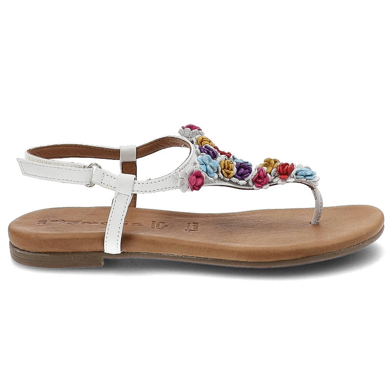 Sandále Tamaris - 1-28121-20 197 White Comb