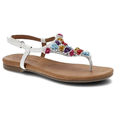 Sandále Tamaris - 1-28121-20 197 White Comb