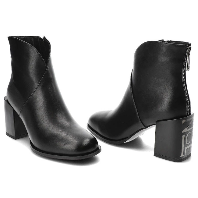 Členkové Topánky Filippo - DBT4108/22 BK Czarny