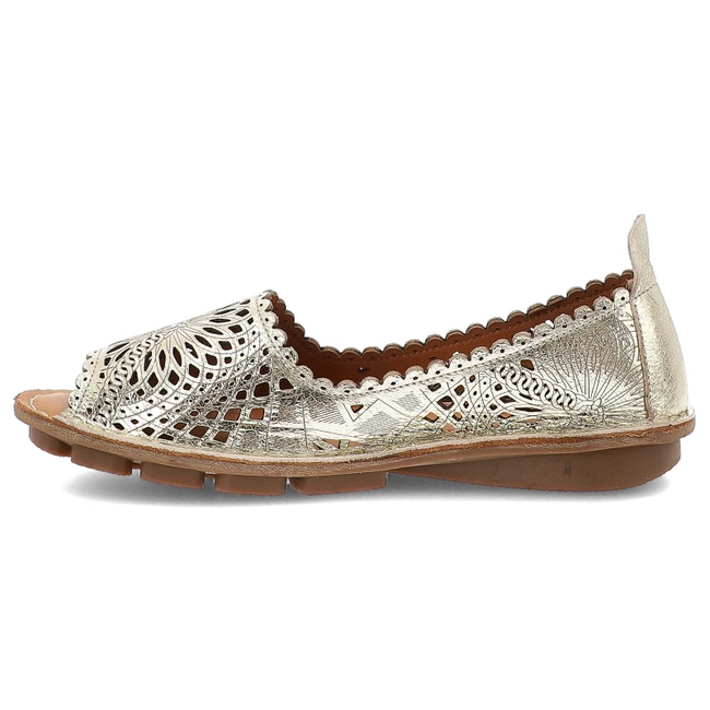 Baleríny RAVINI - VT59 Gold