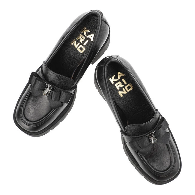 Poltopánky Karino - 4998/126-P Czarny/Lico