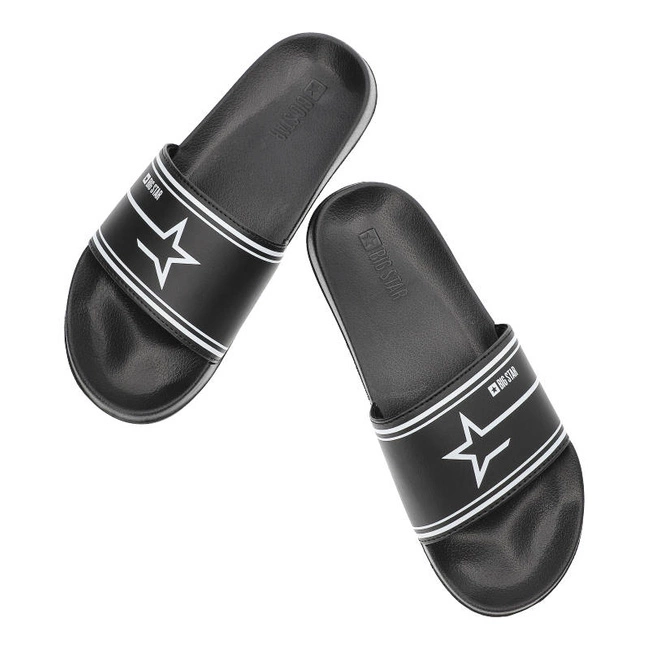 Šľapky Big Star - MM174313 Czarny