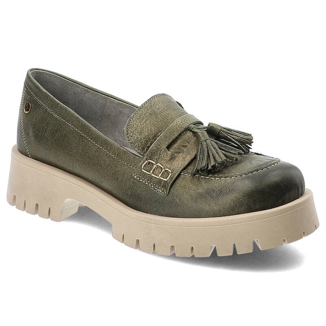 Poltopánky Maciejka - 5497S-09/00-5 Zielony+Złoty