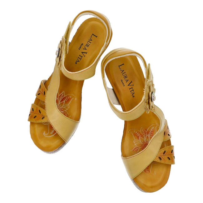 Sandále Laura Vita - Hacdeo 22 SL14598-22 Jaune