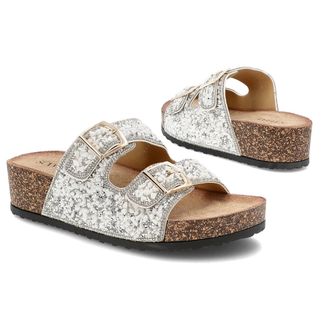 Šľapky SCA'VIOLA - L-47 White