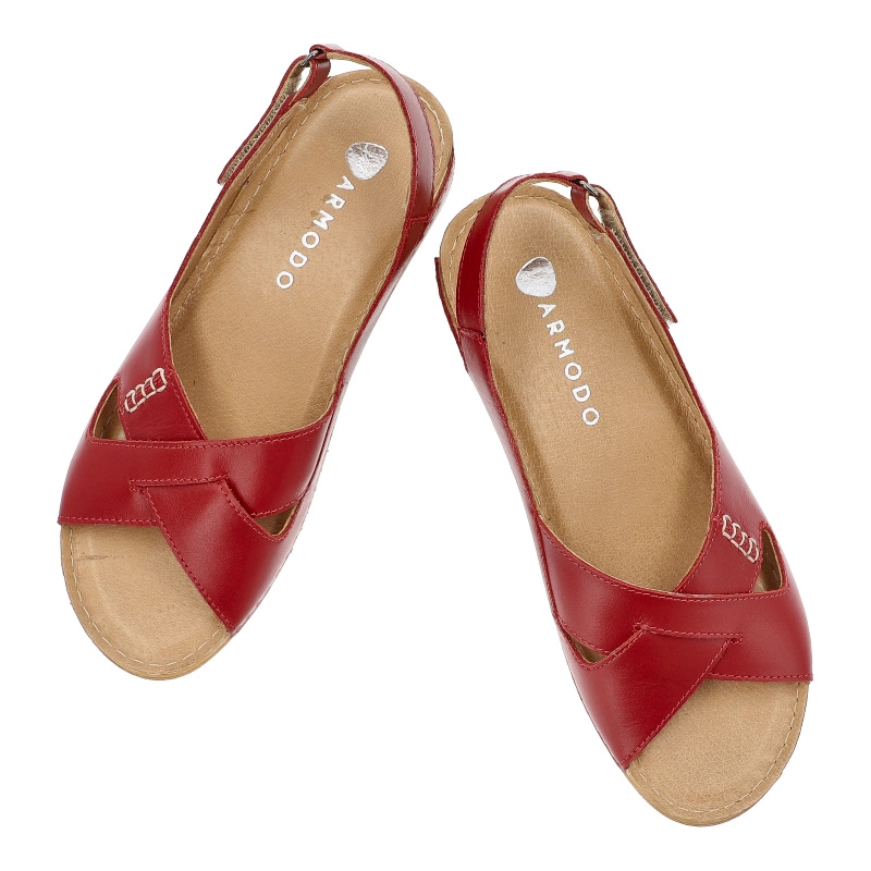 Sandále ARMODO - 5-0780-084 Czerwony