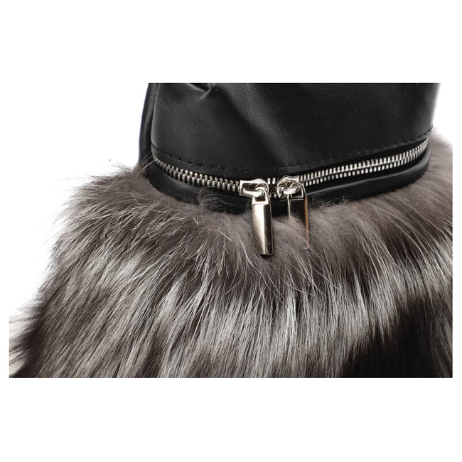 Kabelka Luka-Pelli - T32-11 Z Naturalnym Futrem Z Lisa