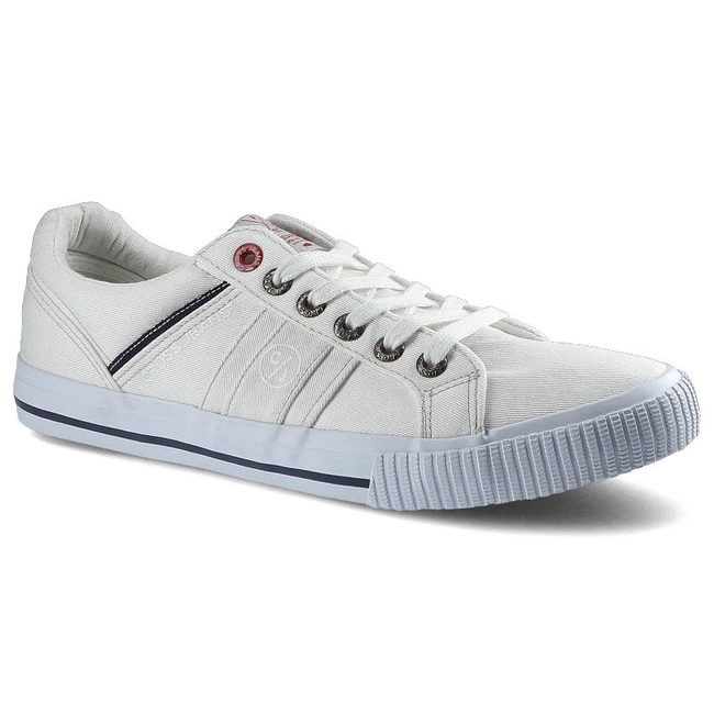 Plátenky Cross Jeans - FF1R4047C Biały