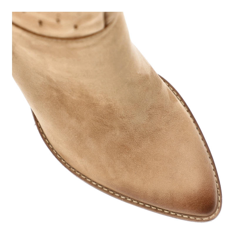 Čižmy Carinii - B5088_654-000-000-D31 Beż Cappucino