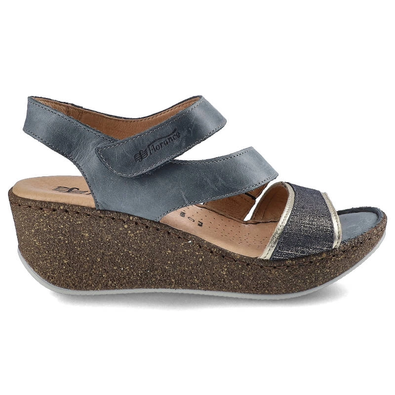 Sandały FLORANCE - 22976 Bleu Jeans