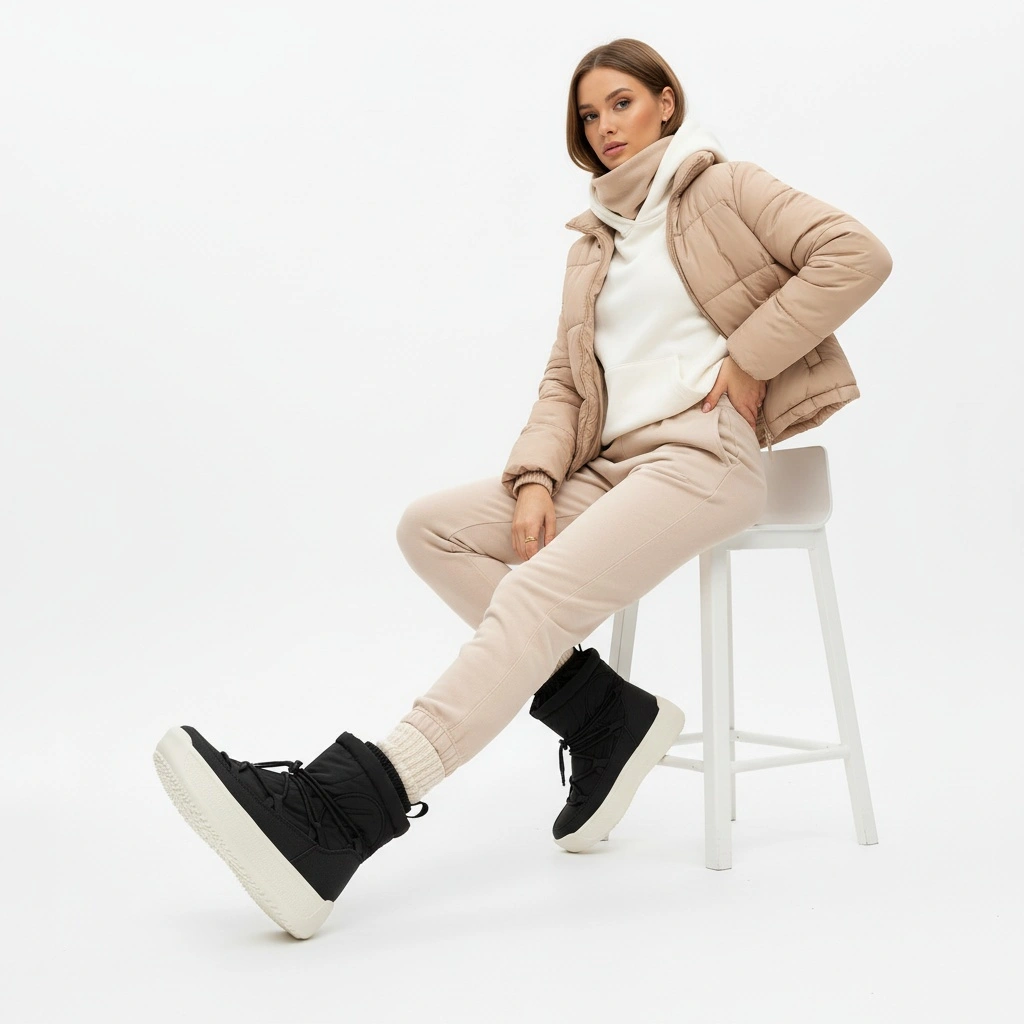 Snehule FILIPPO - DBT6652 BK Czarny