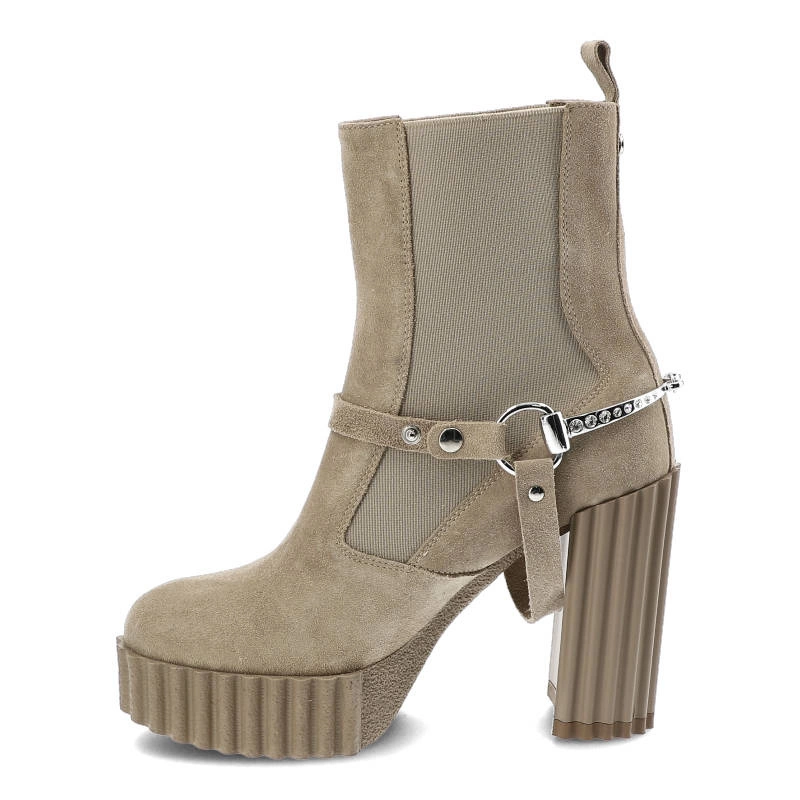 Členkové Topánky Carinii - B8439_-O17-000-000-F10 Beż