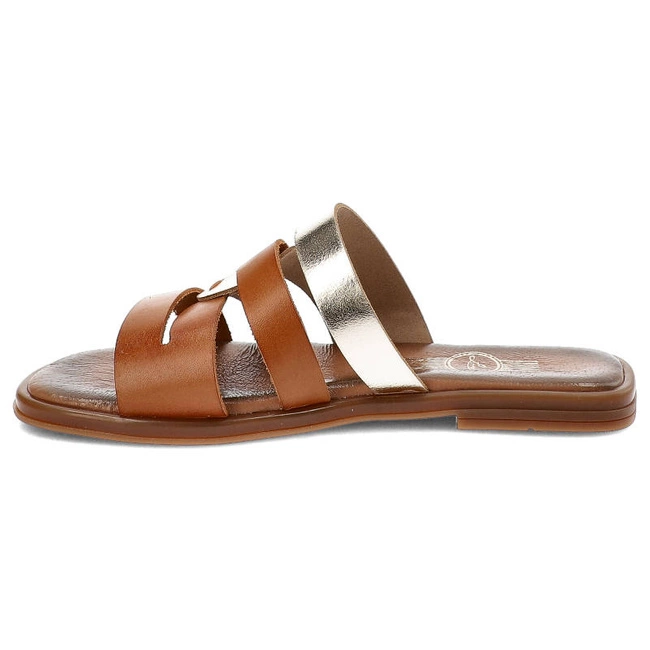 Šľapky Lemar - 40318 Bf.Brąz+Bf.Złoto