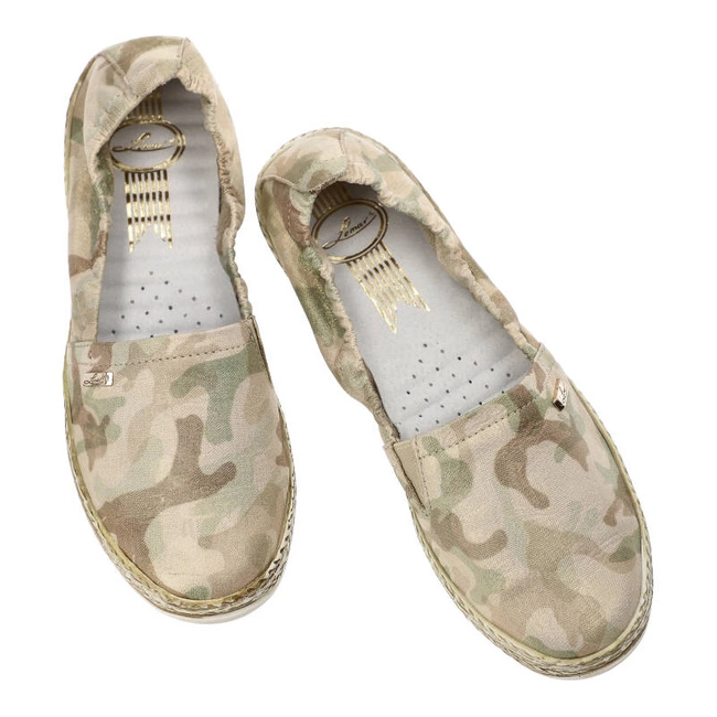 Espadrilky Lemar - 10012 Moro Beżowy